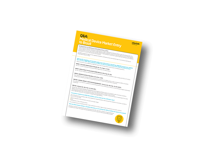Guide to Medical Device Market Entry in Brazil | FAQ