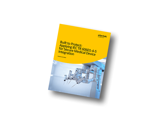 Built to Protect: Applying IEC TR 60601-4-5 for Secure Medical Device Integration | White Paper